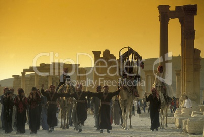 SYRIA PALMYRA ROMAN RUINS