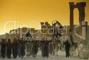 SYRIA PALMYRA ROMAN RUINS