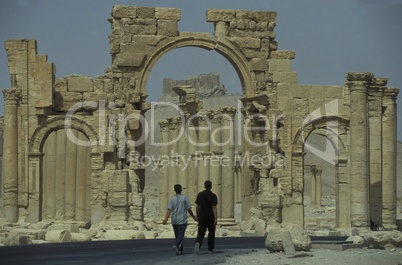 SYRIA PALMYRA ROMAN RUINS