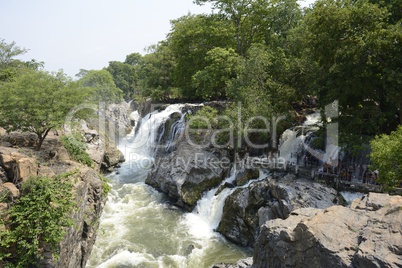 Hogenakkal Falls in Karnataka, Indien