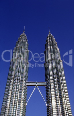 ASIEN, SUEDOST, MALAYSIA, KUALA LUMPUR, TWIN TOWERS