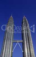 ASIEN, SUEDOST, MALAYSIA, KUALA LUMPUR, TWIN TOWERS