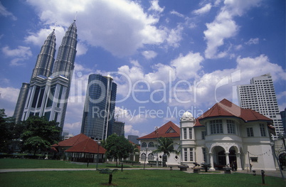 ASIEN, SUEDOST, MALAYSIA, KUALA LUMPUR, TWIN TOWERS