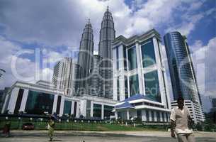 ASIEN, SUEDOST, MALAYSIA, KUALA LUMPUR, TWIN TOWERS