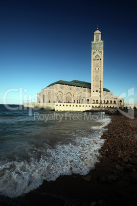 AFRIKA MAROKKO CASABLANCA HASSAN2 MOSCHEE