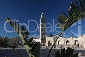 AFRIKA MAROKKO CASABLANCA HASSAN2 MOSCHEE