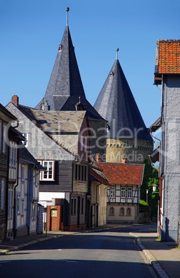 Breiten Tor Stadttor von Goslar im Harz