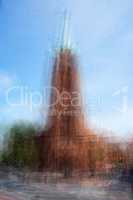 cathedral multiple exposure
