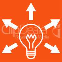 Idea icon from Business Bicolor Set
