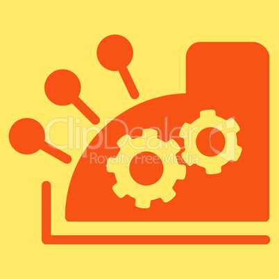 Cash register icon from Business Bicolor Set