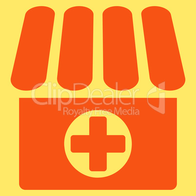 Drugstore icon from Business Bicolor Set
