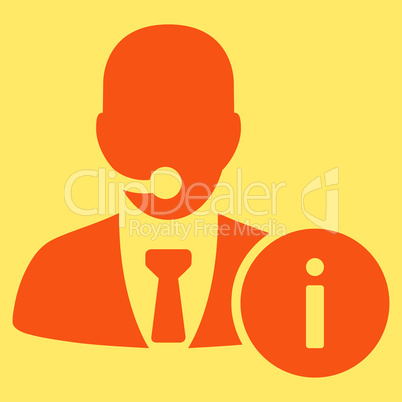 Help desk icon from Business Bicolor Set