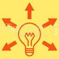 Idea icon from Business Bicolor Set