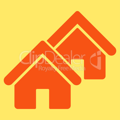 Realty icon from Business Bicolor Set