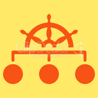 Rule icon from Business Bicolor Set