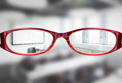 Composite image of glasses Composite image of glasses