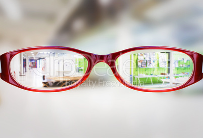 Composite image of glasses