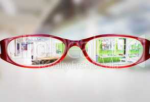 Composite image of glasses