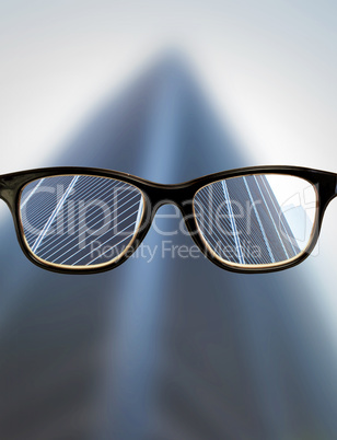 Composite image of glasses