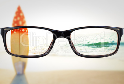 Composite image of glasses