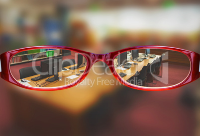 Composite image of glasses