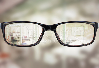 Composite image of glasses