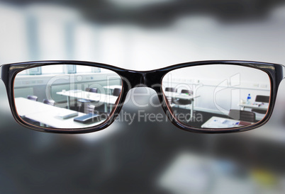 Composite image of glasses