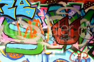 buntes graffiti
