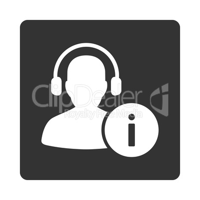 Help Desk Icon from Commerce Buttons OverColor Set