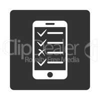 Mobile Tasks Icon from Commerce Buttons OverColor Set