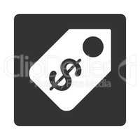 Price Tag Icon from Commerce Buttons OverColor Set