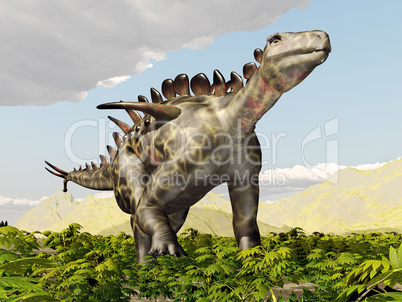 Dinosaurier Huayangosaurus