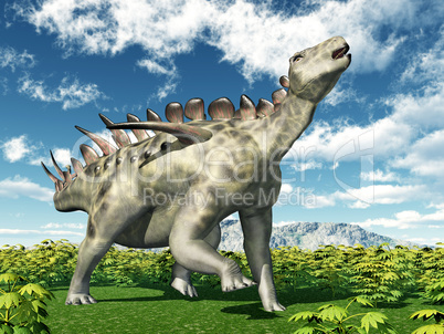 Dinosaurier Huayangosaurus