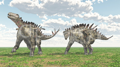 Dinosaurier Huayangosaurus