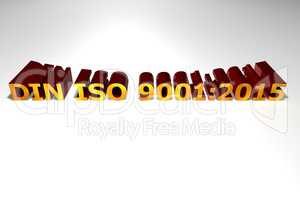 DIN ISO 9001:2015 - Symbol