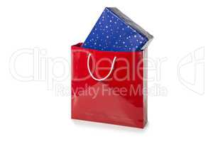 Red Bag with present