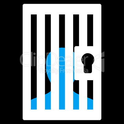 Prison icon from Business Bicolor Set