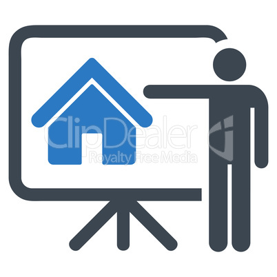 Realtor icon from Business Bicolor Set