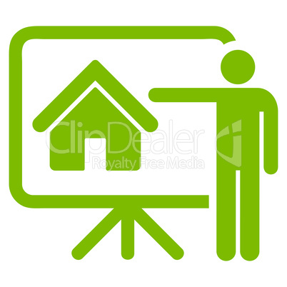 Realtor icon from Business Bicolor Set