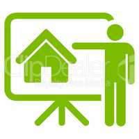 Realtor icon from Business Bicolor Set