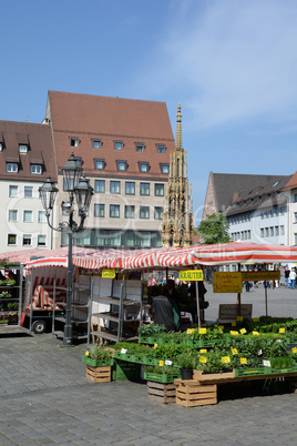 Markt in Nürnberg