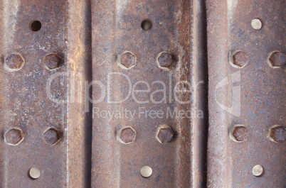 Abstract Rusty Metal Surface Background