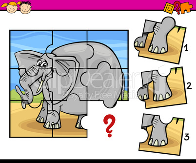 jigsaw preschool cartoon game