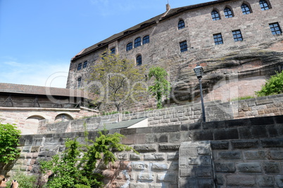 Burgmauer in Nürnberg