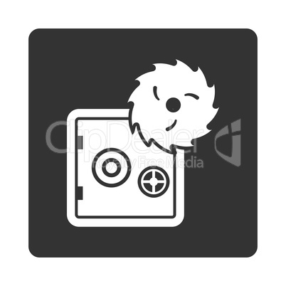 Hacking theft icon