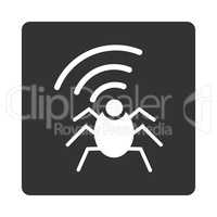 Radio spy bug icon