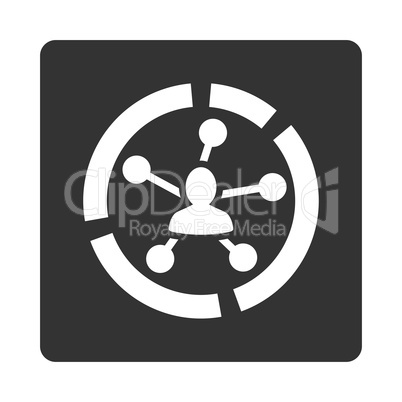 Relations diagram icon