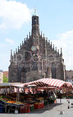 Markt in Nürnberg