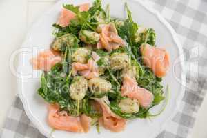 Gnocchi mit Lachs