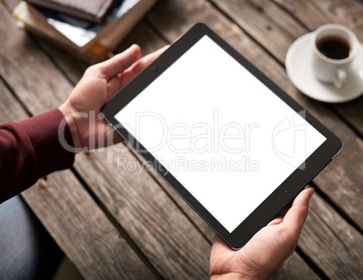 Tablet computer with isolated screen